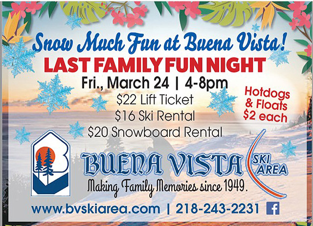 Buena Vista March Fun, Family Fun Night!