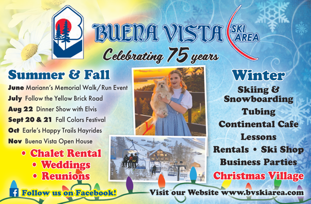 Buena Vista Celebrating 75 Years.